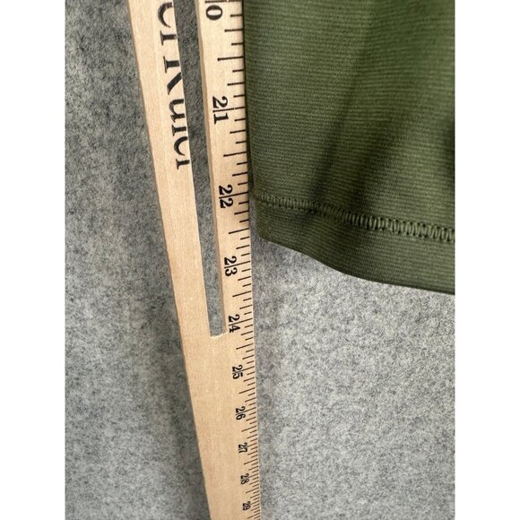 NWT Allyson Felix Athleta Medium Leggings Fast AF Olive Green $119 Compression - Picture 10 of 16